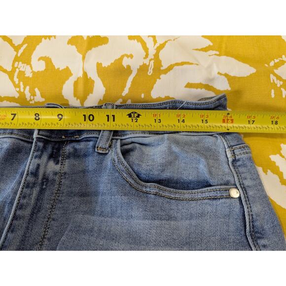 Judy Blue Mid Rise Straight Fit Women's Denim Jeans Sz 14W - Picture 7 of 15